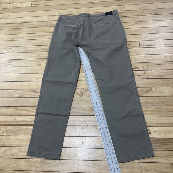 RAILS Chino Pants Men 34 Slim Straight Thomas Faded Olive Lightweight 34x32 - Picture 11 of 16